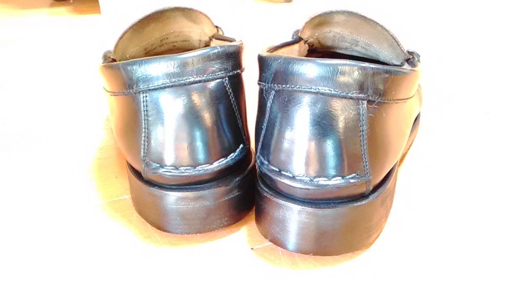 リーガルのヒール交換の靴修理