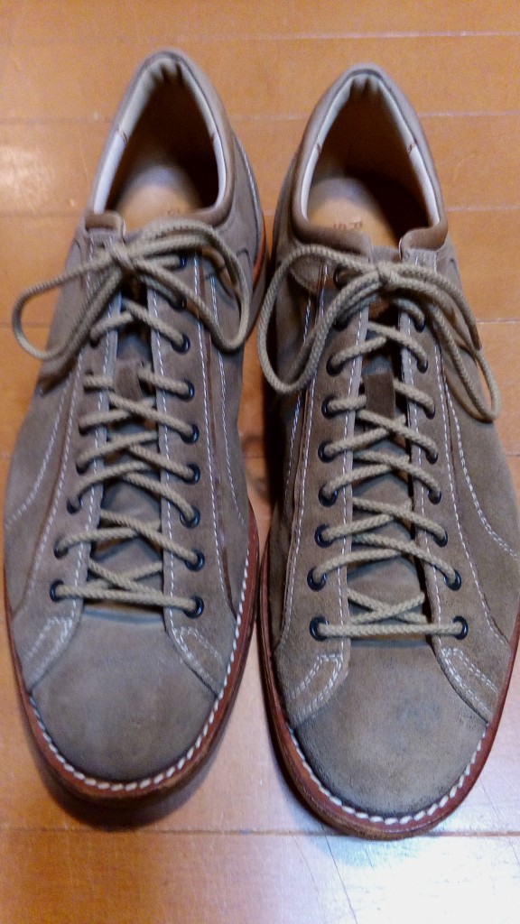 リーガルのスニーカーの丸洗いの靴修理