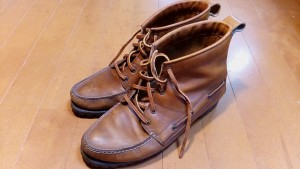 ブカブカのブーツの靴修理