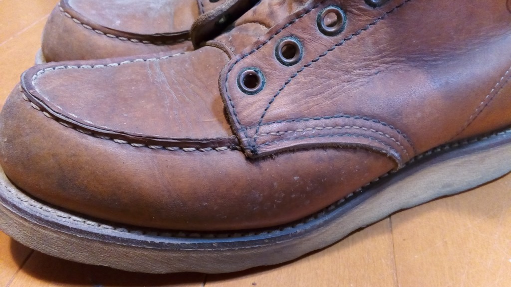 レッドウィングのブーツの丸洗いの靴修理