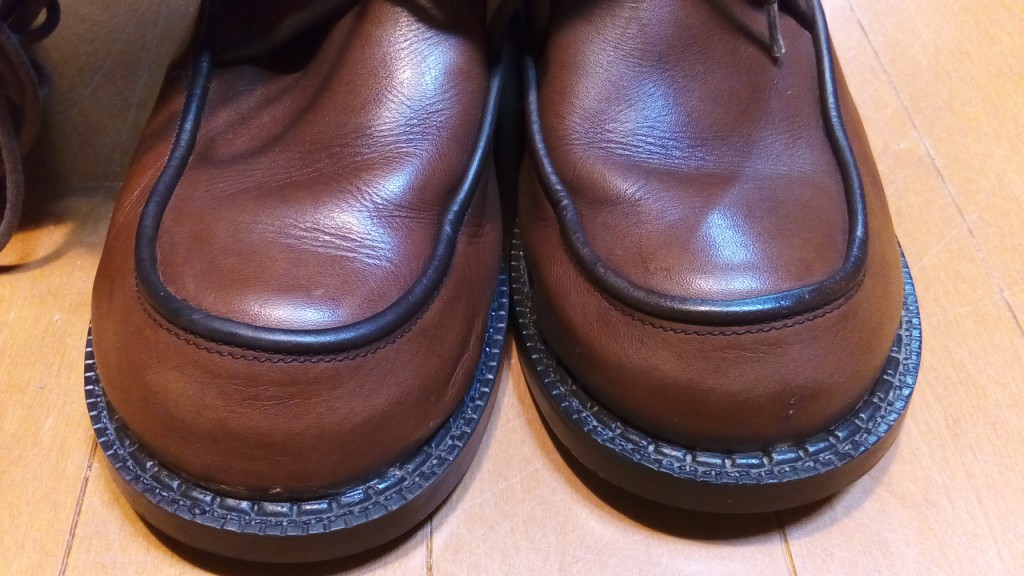 靴修理品123：レディースブーツのソールはがれの靴修理