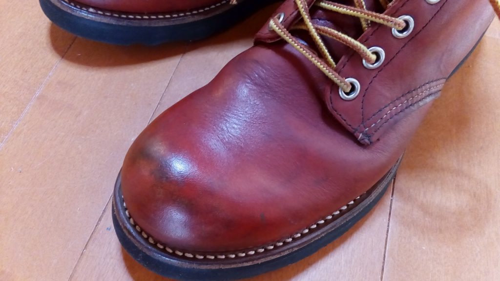 レッドウィングの靴修理13：レッドウィングのブーツのオールソールの靴修理