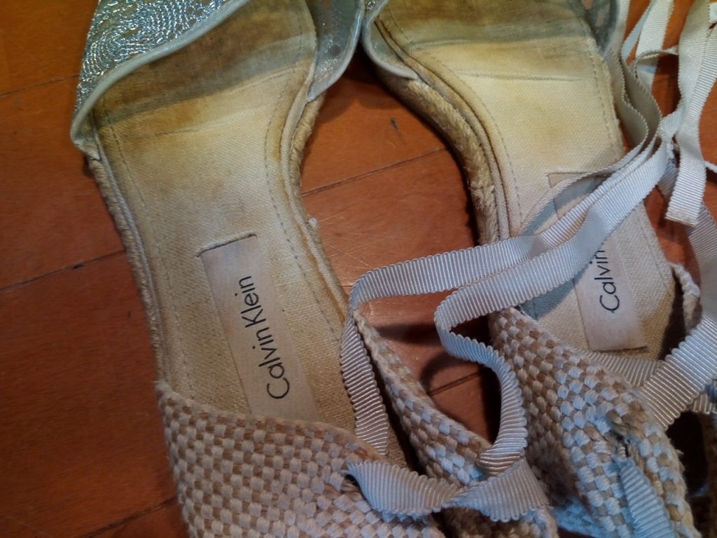 カルバンクラインのサンダルの丸洗いの靴修理