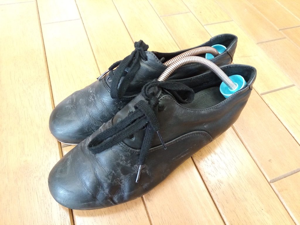 タップダンス用シューズの靴修理2