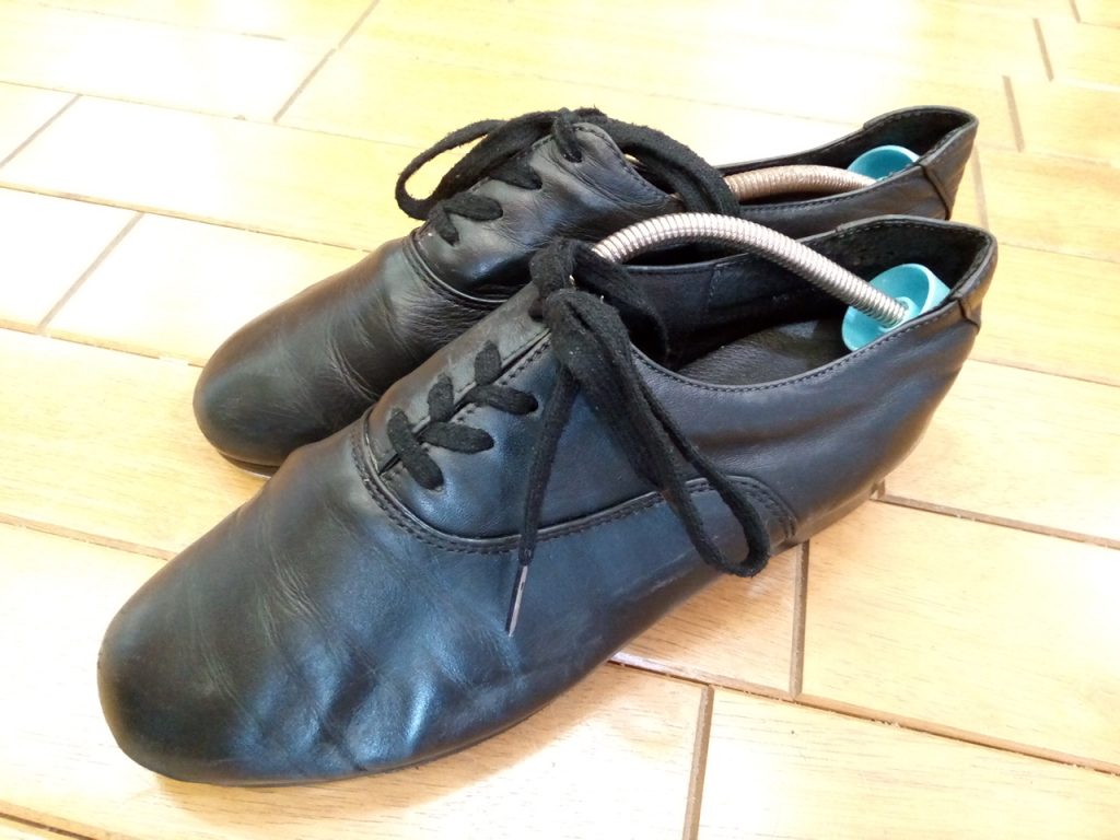 タップダンス用シューズの靴修理2