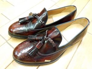 キツイ・小さい靴の幅出し靴修理46