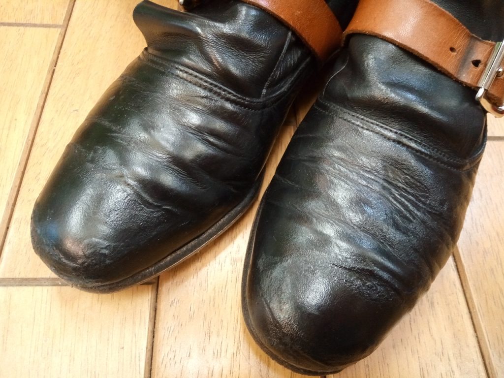 ヴィヴィアン・ウエストウッドのパイレーツブーツの靴修理2