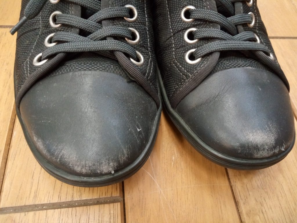 ルイ・ヴィトンの靴修理1