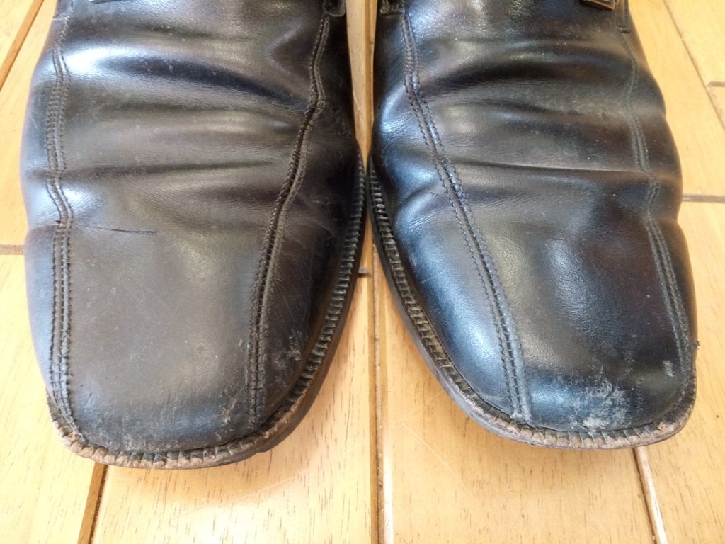 バーバリーのローファーのオールソール交換の靴修理