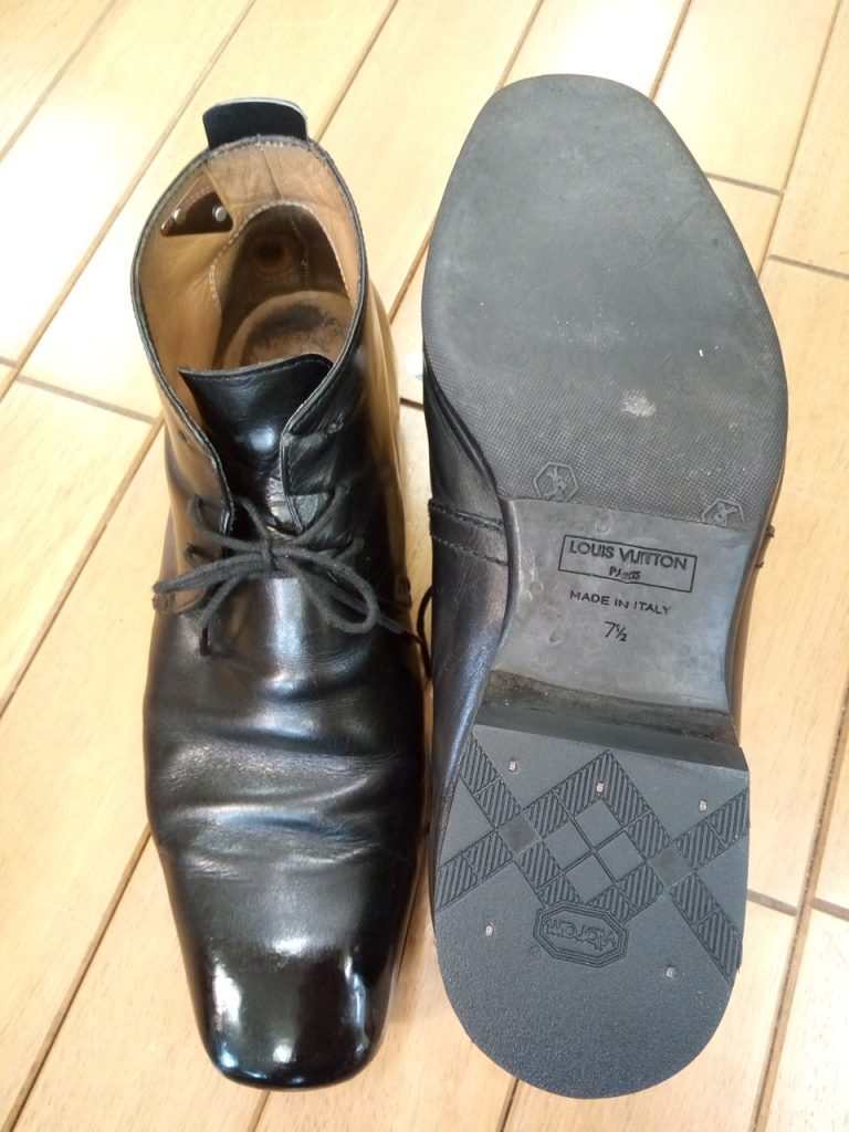 ルイ・ヴィトンの靴修理5